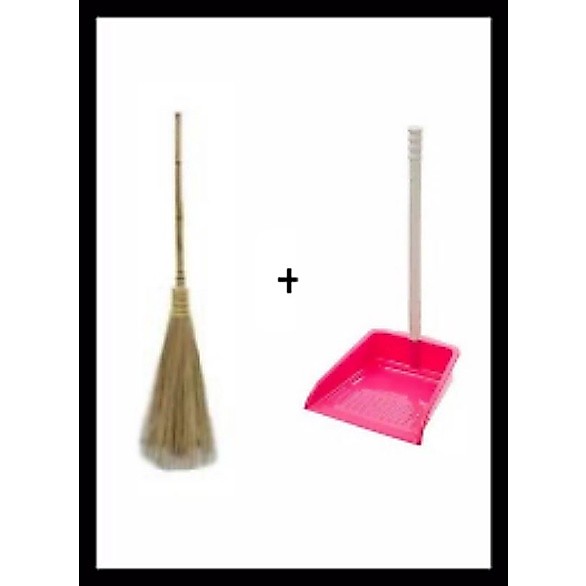 HANDLE DUMP / TRAASH SCOP / STICK BROOM / STICK HANDLE BROOM + TRASH SCOP