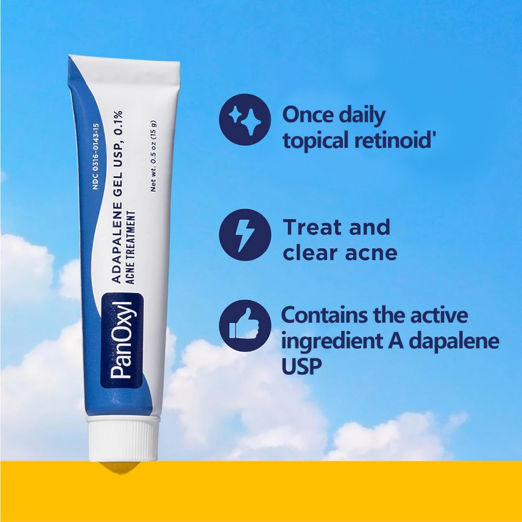 ⭐ PanOxyl Gel USP, 0.1% (15 g) Retinoid Gel เจลแต้มสิวสุดฮิต ลดสิวทุกชนิด ผิวมัน จัดส่งไว 🚀