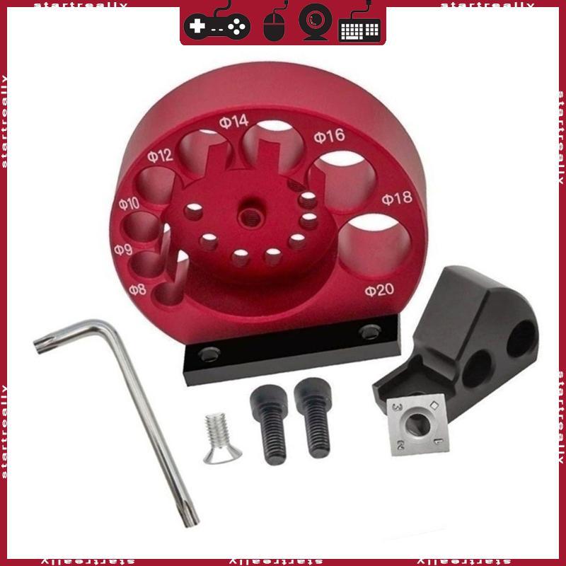 ST Professional 8 Hole Circle Cutting Tool สําหรับสว่านไฟฟ้างานไม้ Crafting