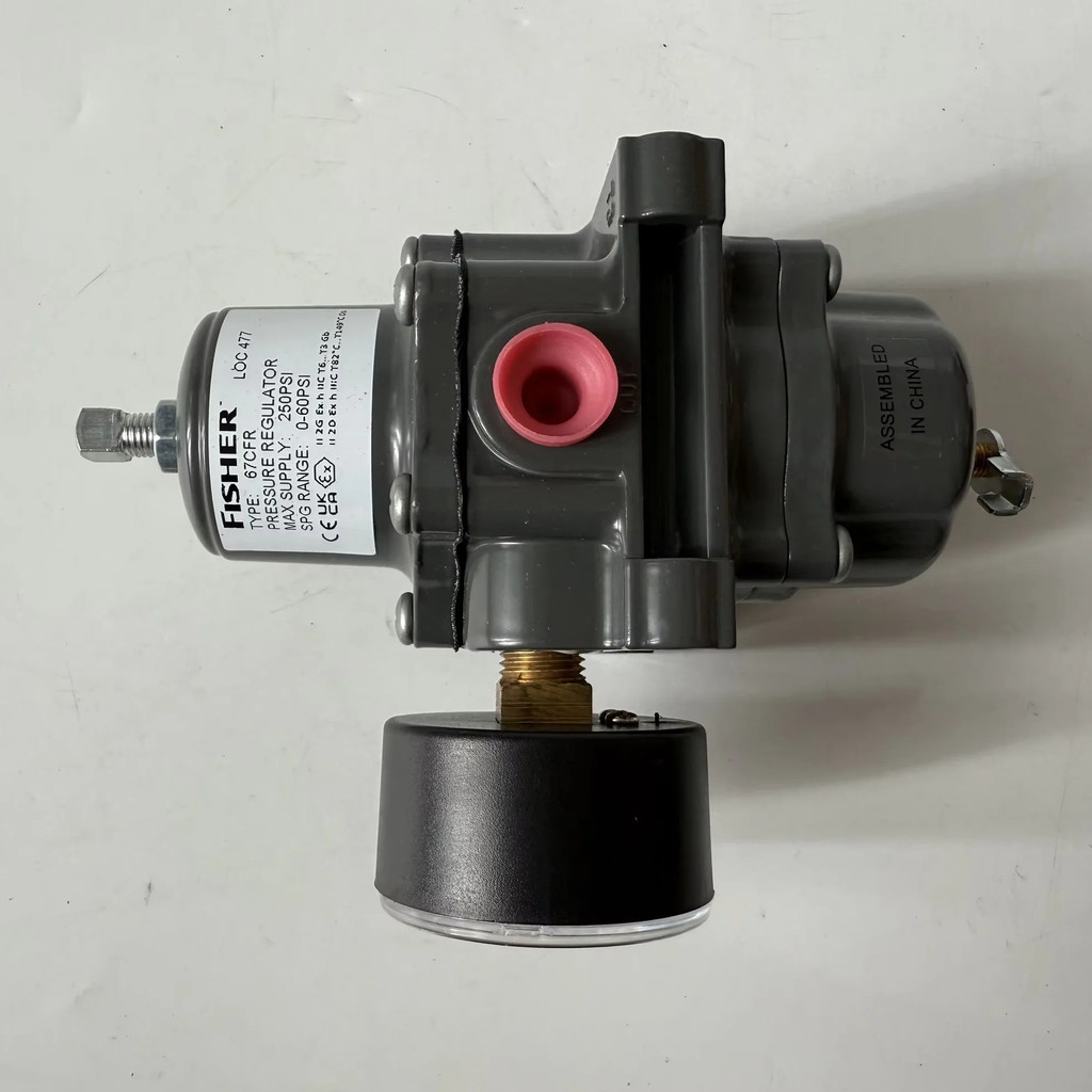 Fisher 67C Series Supply Regulator 67CFR-237 สําหรับบริการแก๊สและอากาศอุตสาหกรรม