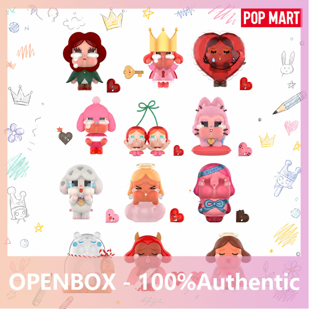 POPMART CRYBABY God of Eros Series Mystery Box ของขวัญของแท้