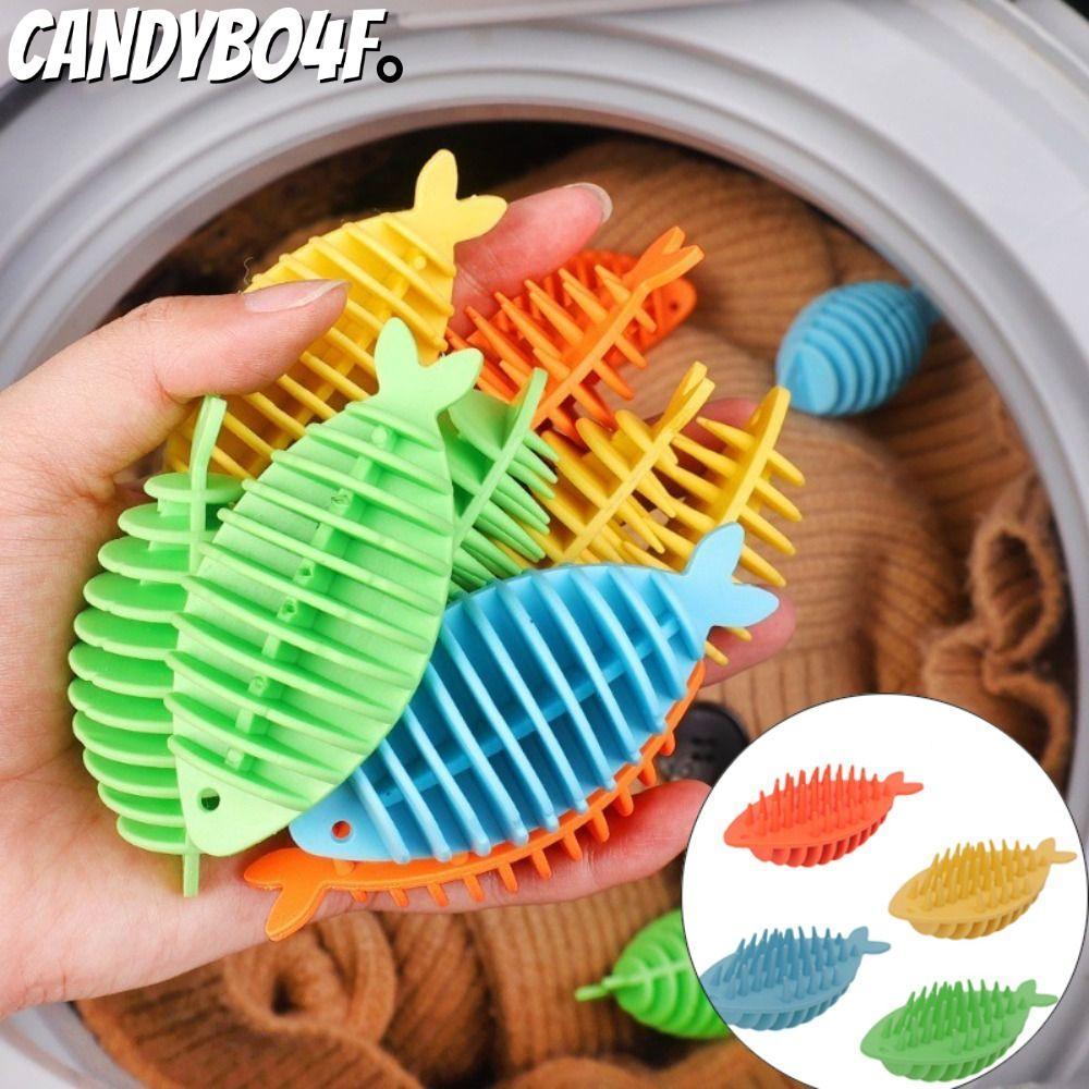 CANDYBO4F 1/5 ชิ้น Softener Ball, Anti-Winding Soft กาวซักรีดลูก,ทนทานเสื้อผ้าทําความสะอาดเครื่องมือReusable Decontaminationซักรีดเม็ด