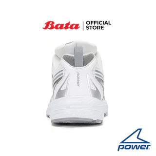 Bata บาจา Power รองเท้าผ้าใบแบบผูกเชือก ออกกำลังกาย สำหรับผู้หญิง รุ่น ZETA RELIC สีขาว 5281847