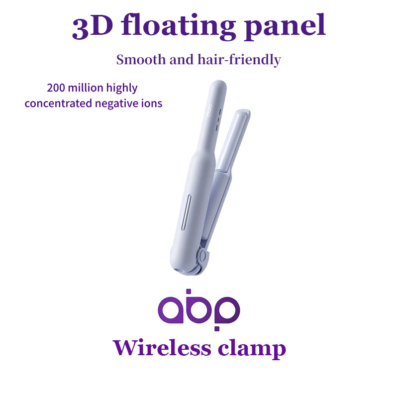 ABP 7001A Wireless clamp curved panel with no trace, fluffy straight clip for charging, portable neg