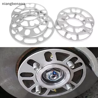 (niangbenaaa) 3/5/6/8/10 มม.อลูมิเนียมล้อรถ Spacer Adaptor Shims แผ่นรถอุปกรณ์เสริมใหม่