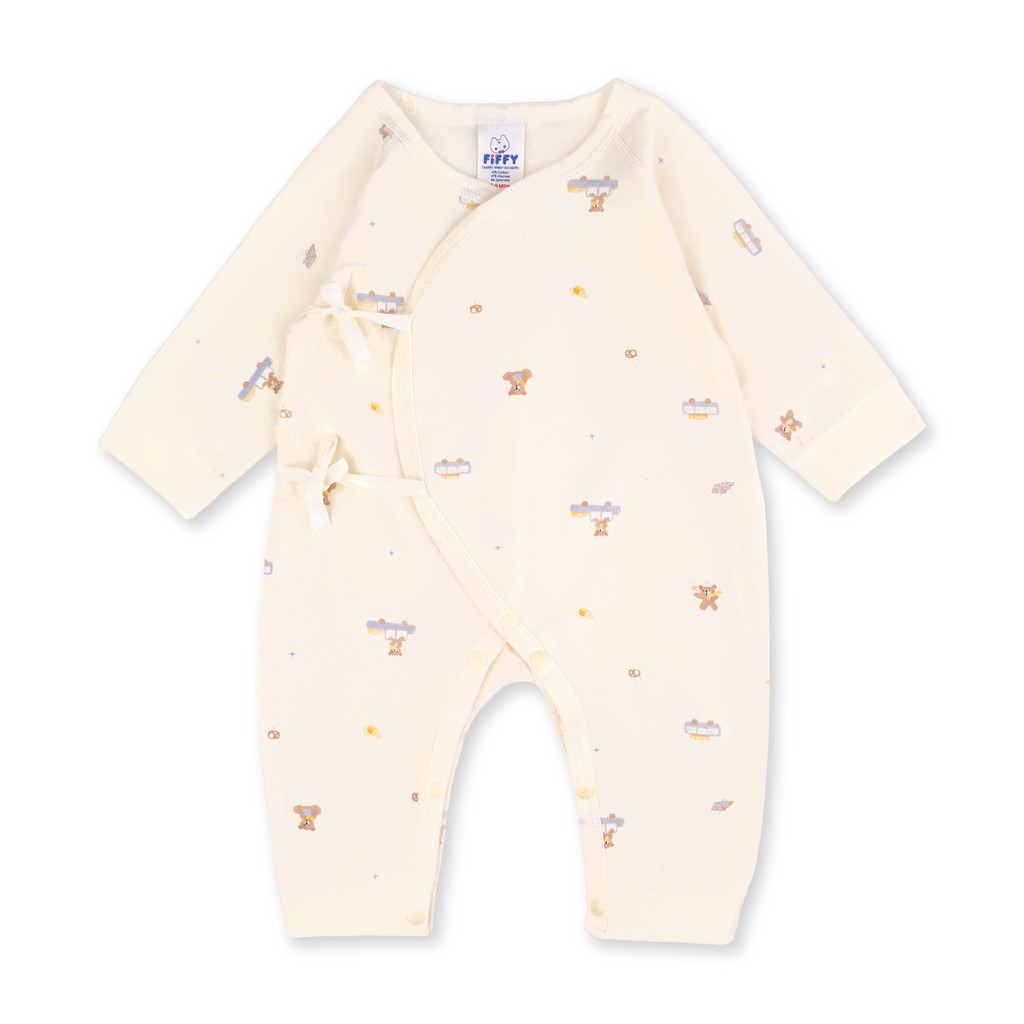 FIFFY ECO COSY NATURAL FIBER SWEET BEAR JUMPER BAJU BYI (1326012)
