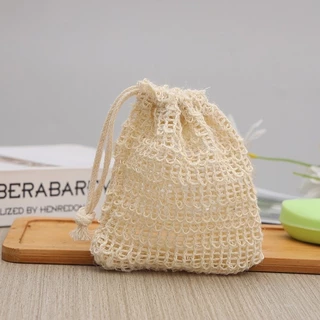 LoomLab ถุงตาข่ายตีฟองสบู่ เนื้อนุ่ม เพิ่มฟอง ขนาด 14*9cm สบู่ขนาดไม่เกิน 150 กรัม soap mesh bubble bags Soft mesh