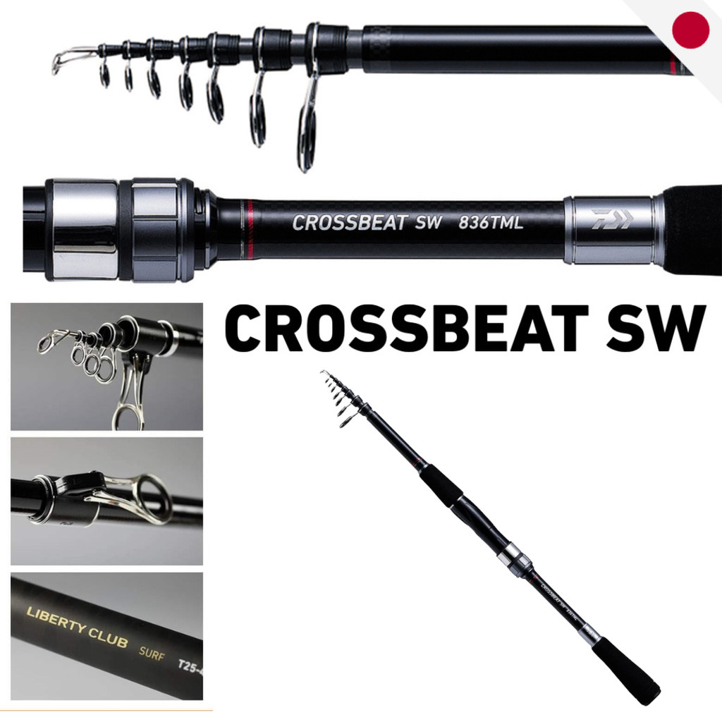 DAIWA Crossbeat SW Spinning Rod - 766TML / 907TM / 666TUL / 967TMH / 746TUL / 836TML - Japan