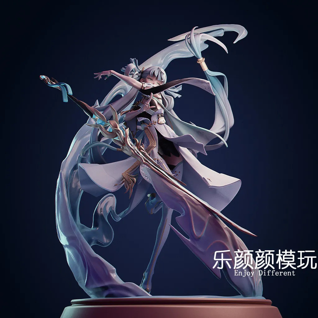 [Mingchao วันนี้] Jinzhou Lingyin Kuofeng Dragon Master อินเทรนด์เล่นเครื่องประดับขนาดใหญ่สองมิติควา