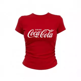 JUMPDI - Babytee เสื้อยืด สกรีนลาย ธงชาติ เข้าทรงรัดรูป (จัดส่งภายใน 24 ชั่วโมง) New Collection