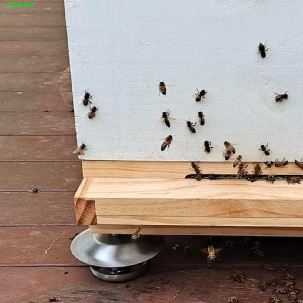 SONAR Beehive Stand Feet ขาตั้งรังผึ้งกันมดกันสนิมที่ทนทาน ขาตั้งสําหรับงานหนักสแตนเลสแบบปรับได้ Hiv
