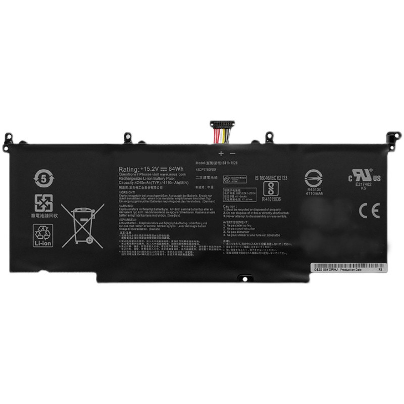 Suitable for ASUS Flying Fortress 3rd Generation FX60VM ZX60V FX502VM B41N1526 Laptop Battery