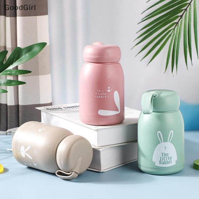 [GoodGirl] Mini 320ml ขวดน่ารักแก้วเก็บความร้อนแบบพกพาแก้วฉนวนกันความร้อนถ้วยกระติกน้ําสูญญากาศขวดน้