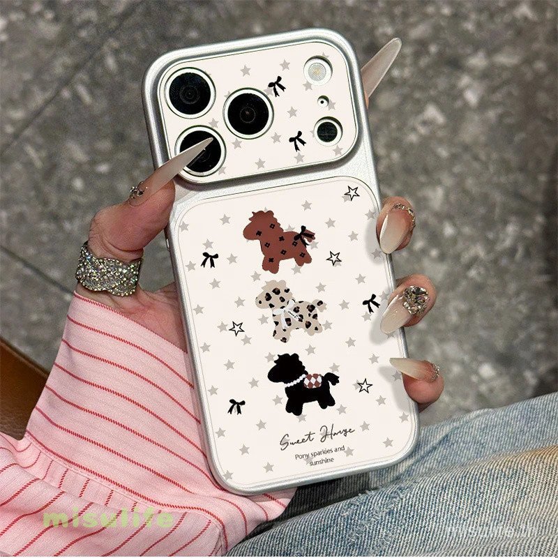เคสโทรศัพท์อินม้าน่ารักสําหรับ Samsung S26 25 24 PLUS ULTRA S series m3