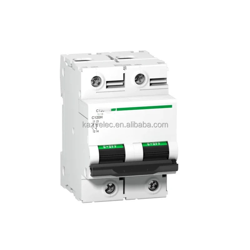 HAke A9N18415 Electric Acti9 A9N1 Miniature Circuit Breaker, 2-Pole, 125 A, Type B, 250V 15000 a Bre