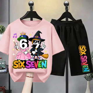 【จัดส่งไทย】2ชิ้น TM KIDS CODชิ้น ผ้าฝ้าย ชุดเด็กผู้ชายสุดแฟชั่น เสื้อผ้าและกางเกง ชุด 2 ชิ้นสำหรับหนูน้อย 67 คุณภาพสูง