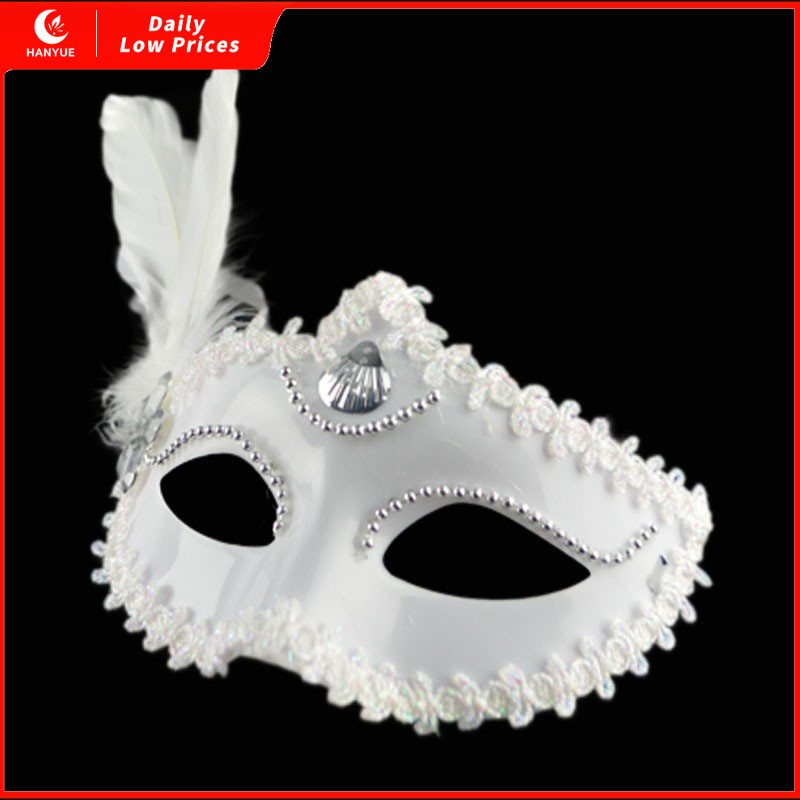 Venice บุคลิกภาพ Queen God Secret Bar ชายหญิงคู่หน้ากาก Feather Mask Catwalk Masquerade Party Mask