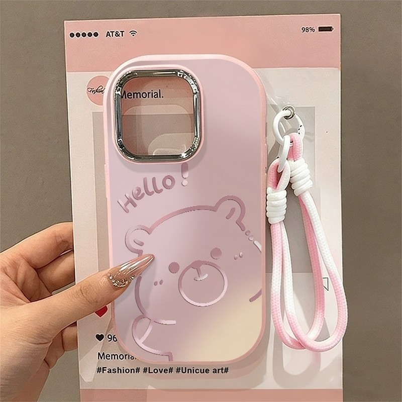 S68 CASE+สร้อยข้อมือ OPPO A15 A16 A17 A312020 A37 A38 A3PRO5G A5 A532020 A57 A58 A59 A59 A60 A7 A74 