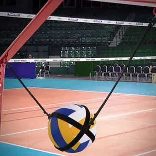 อุปกรณ์ฝึกวอลเลย์บอล แบบยืดหยุ่น สำหรับฝึกซ้อมเดี่ยว และพัฒนาทักษะการเล่น