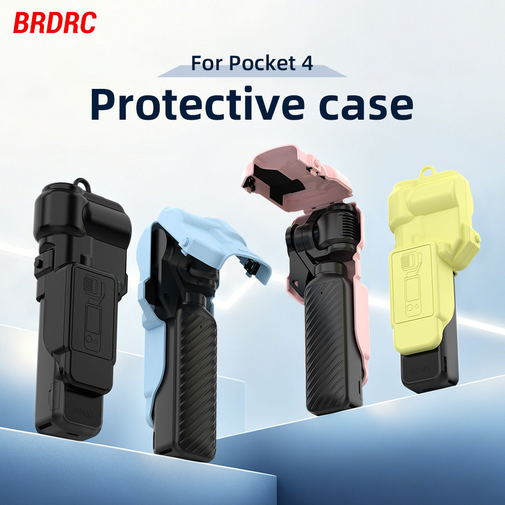 For DJI OSMO Pocket 4 เคสป้องกัน เลนส์ ฝาครอบกันฝุ่น ฝาครอบป้องกัน หน้าจอ กระเป๋า 4 อุปกรณ์เสริม
