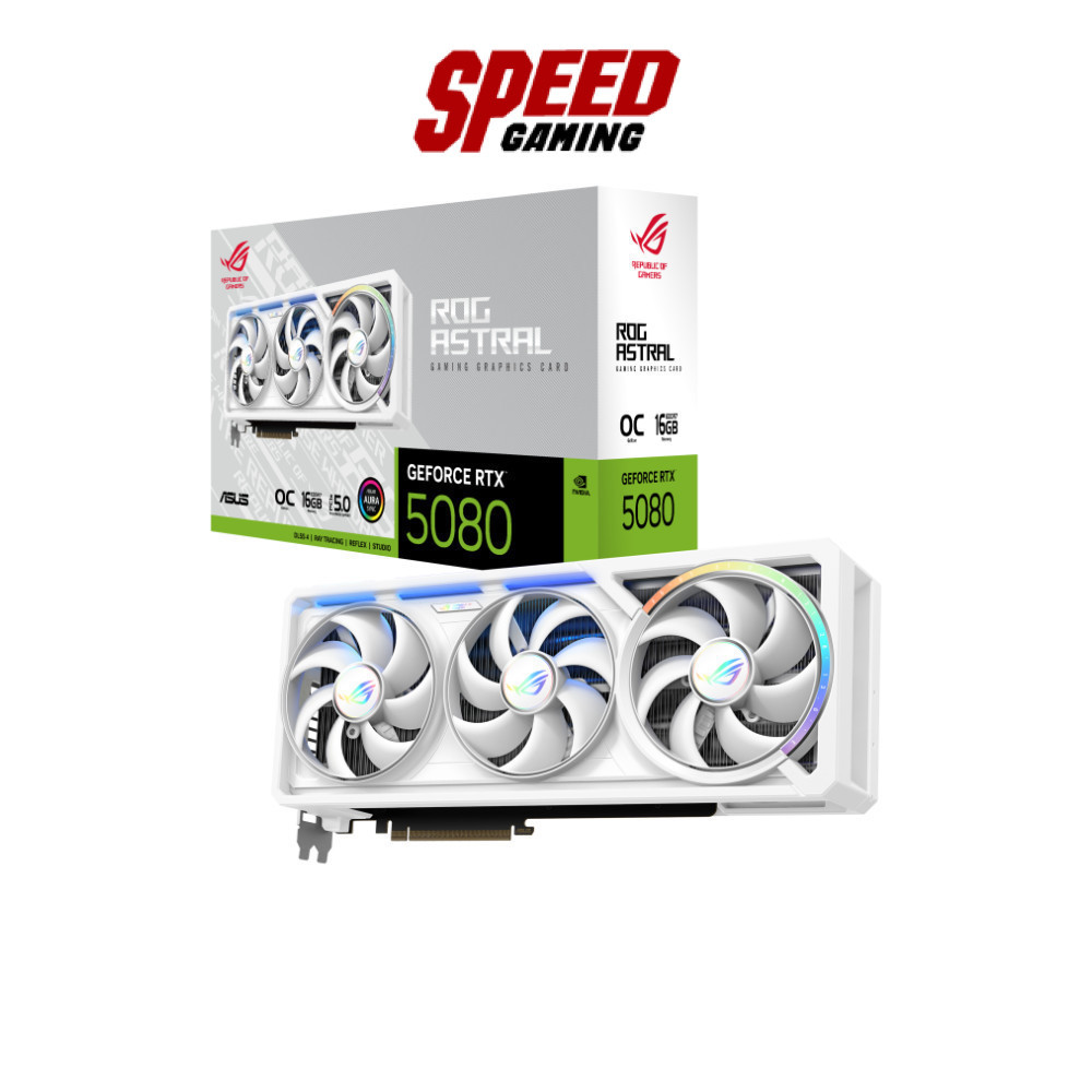 ASUS ROG Astral GeForce RTX™ 5080 16GB GDDR7 WHITE OC Edition | By Speed Gaming