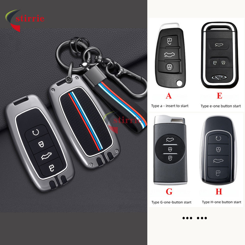 Zine Alloy อุปกรณ์เสริมสมาร์ทคีย์เหมาะสําหรับ Chery C5 ev/Tiggo 8pro/Tiggo 7pro/OModa 5/OMDA E5/Tigg