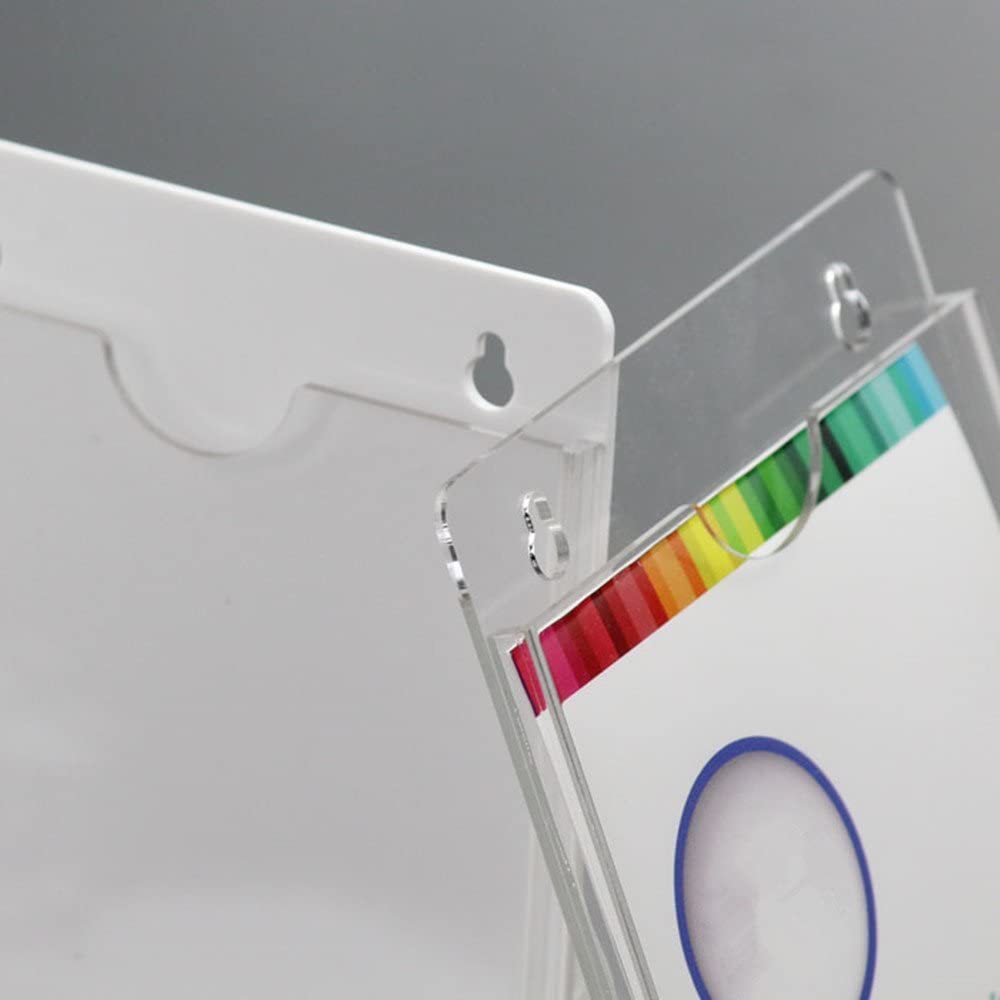 ช่องเสียบการ์ดอะคริลิค A4 Slot Single Layer Double Layer Card Slot A3A4A5 Slot Box 0FBB