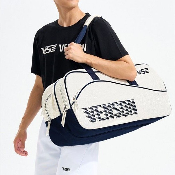 VenSon VenSon 2130W Professional ความจุขนาดใหญ่กระเป๋าแบดมินตัน VS แห้งเปียกแยกรองเท้าโกดังกระเป๋าสะ