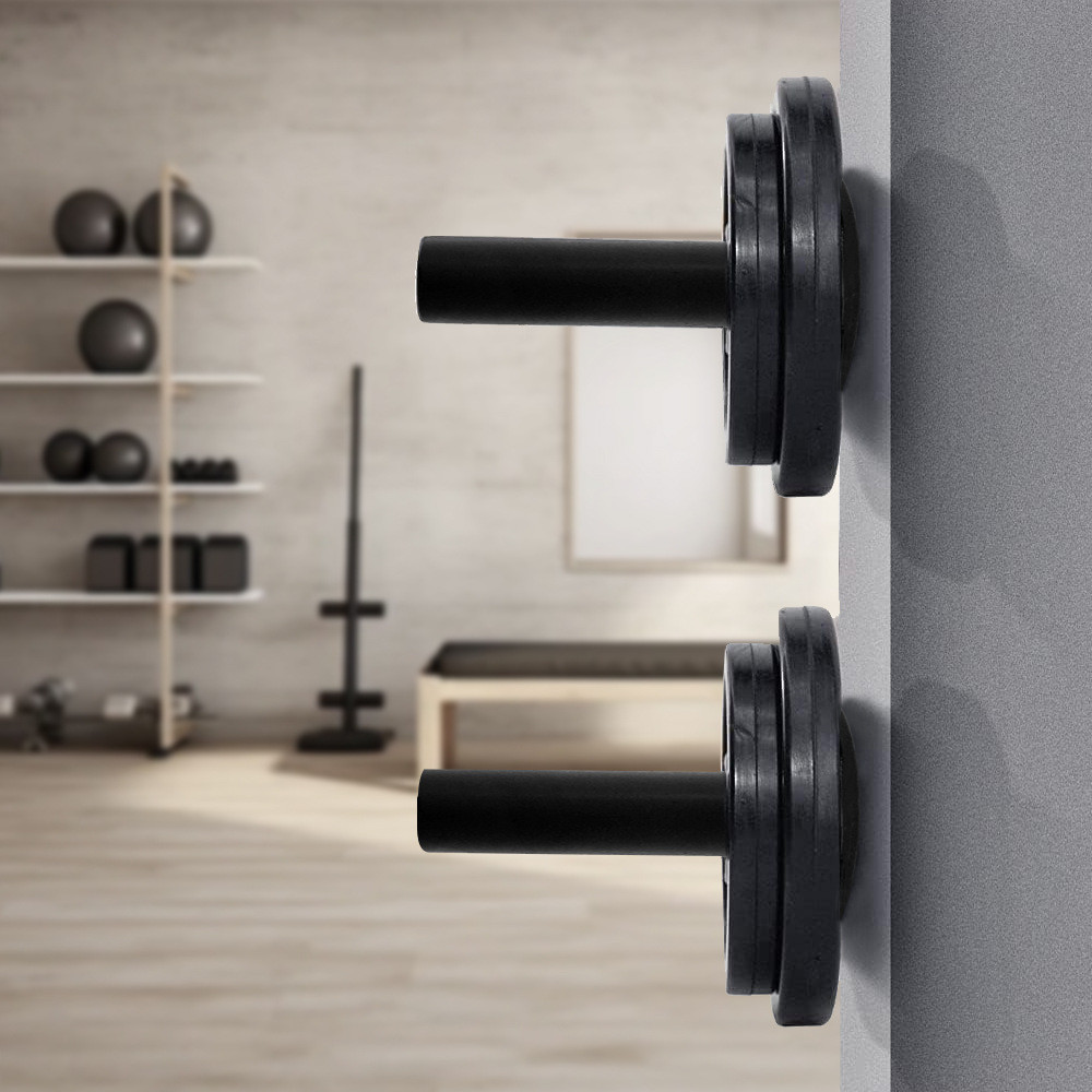 Wall Barbell แผ่น Barbell Barbell Bar Storage Rack Olympic Squat Deadlift Bench กดกล้ามเนื้อแขนแขวนผ