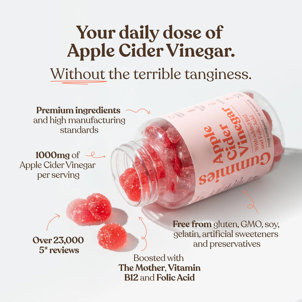 พร้อมสต็อก Fast Shipping APPLE CIDER Vinegar Gummy COLLAGEN Gummy Combine APPLE CIDER COLLAGEN GUMMI