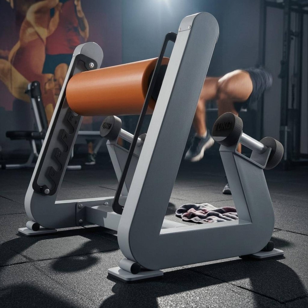 Bulgarian Split Squat Rack Numbered ตําแหน่ง Bulgarian Split Squat Stand อุปกรณ์ยิม แผ่นโฟม Lower Bo