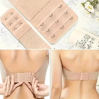 7ประเภท Soft Elastic Bra Extender ปรับหลายสี Bra Hook Extension ชุดชั้นในอุปกรณ์เสริม