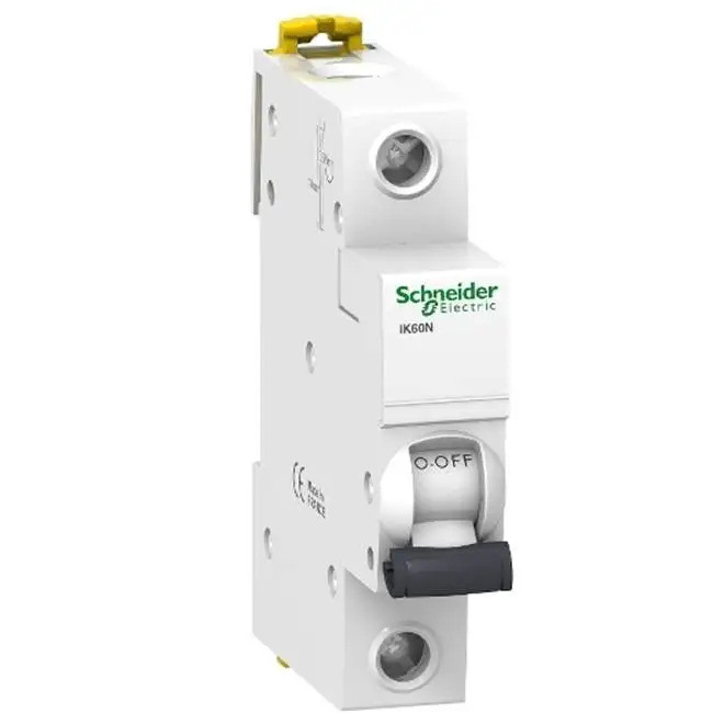 คุณภาพดีที่เชื่อถือได้ Schneider Electric A9K27106 MCB เซอร์กิตเบรกเกอร์ขนาดเล็ก