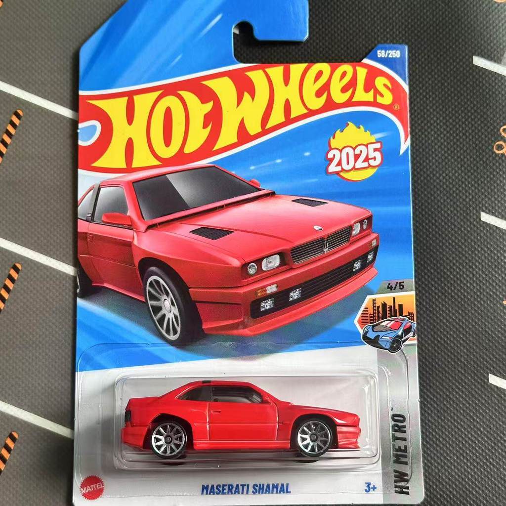 Hot Wheels 25C Maserati shamal จําลองรถรุ่นของเล่นเด็ก C4982 Maserati
