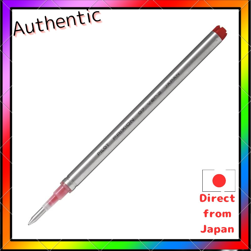 Pilot ballpoint pen refill Frixion Ball Knock Zone 0.7 Red 2 pieces LFBKRF50F2R