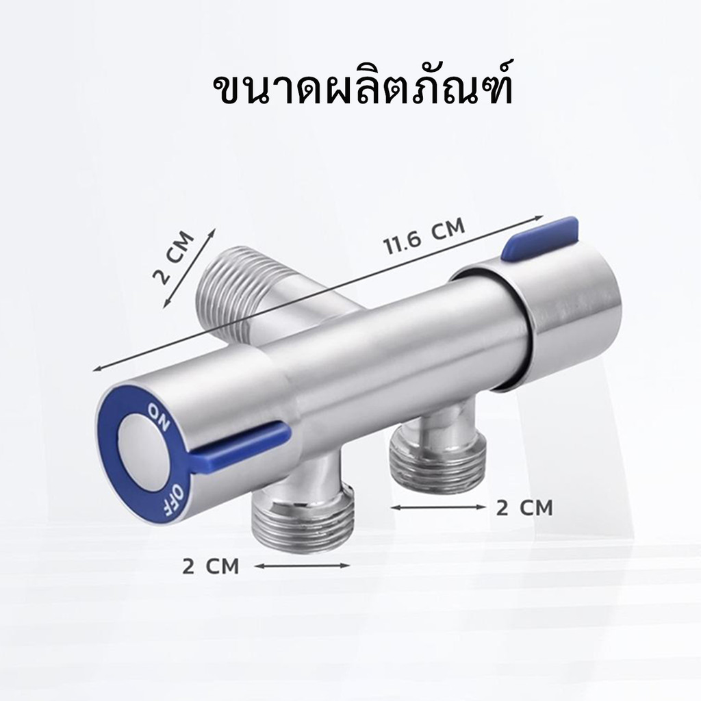 วาวล์สแตนเลส 2 ทาง สแตนเลส 304 เกรดพรีเมี่ยม ทนทาน รูปที่ 2