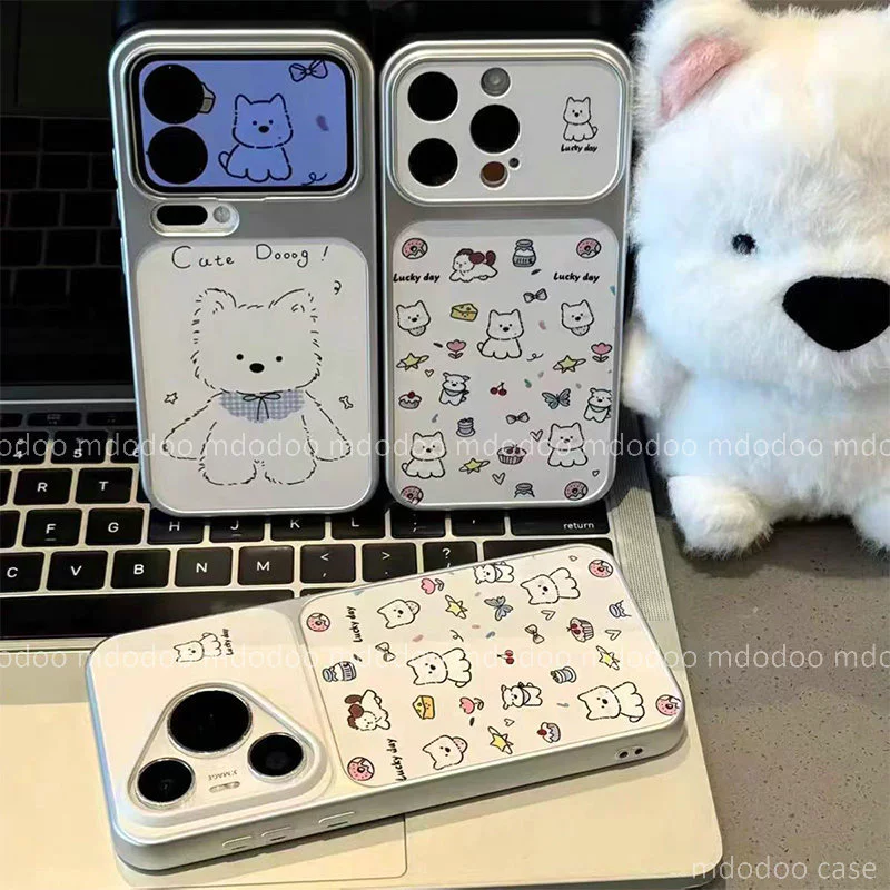เคส For Infinix Note 60 Ultra 60Pro 50 40 Pro Pro+ 50S 50X 30 EDGE Hot 70 60 60i 50i 60Pro 50Pro 60Pro+ 50Pro+ Spark GO 5G 2025 Sprak40 Smart 9 HD Creativity Fun Furry Dog Bowknot Flower Butterfly Cake Star Cartoon Pattern Phone Case Cover TPK 001