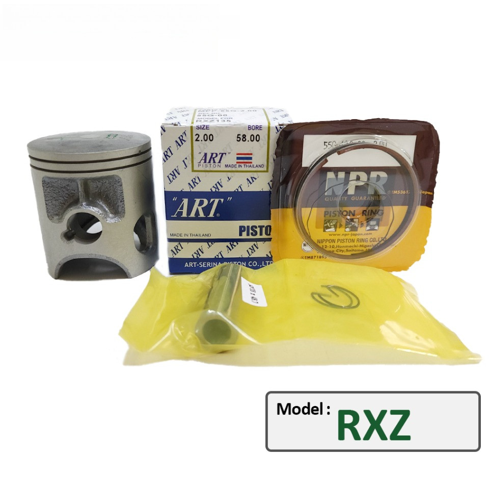 RXZ / RXZ135 / 55G ART PISTON KIT STD ️ 300 ( 56.00 MM ️ 59.- MM ) MADE IN