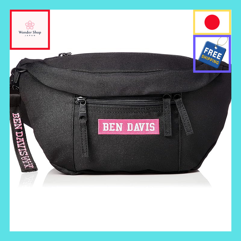 Bene Davis Waist Bag Strap Waist Pouch (M) Black.  
Bene Davis Waist Bag Strap Waist Pouch (M) Black