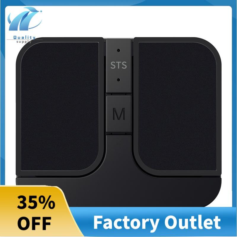 Mini Square Mouse Mini Mouse เมาส์คอมพิวเตอร์ไร้สาย Mini Capacitive Mouse สีดํา