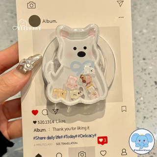 ขาตั้งโทรศัพท์ลายชินจัง สพันจ์บ๊อบ เจ้าหญิง มงกี้ชิ สุนัขน่ารัก สไตล์ฮิต คู่รัก