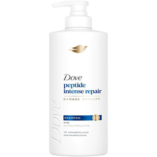 LeeMart ยาสระผม โดฟ Dove 360ML แชมพู บำรุงเส้นผม โด๊ฟ ยาสระ โด๊ป สูตร สีน้ำเงิน เปปไทด์ อินเท้นต์ รีแพร ขนาด 360 มล.