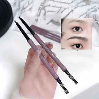 V-shop :eyebrows ดินสอเขียนคิ้ว1.5mm แบบหมุนออโต้ กันน้ำ พร้อมแปรงปัดขนคิ้ว 6 สี-BA832