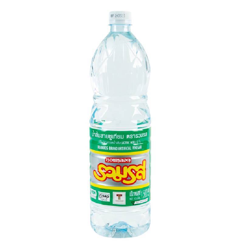 รวมรส น้ำส้มสายชูเทียม 1500 มล. (RUAMROS Artificial Vinegar 1.5 l) โปโลแมน POLOMAN