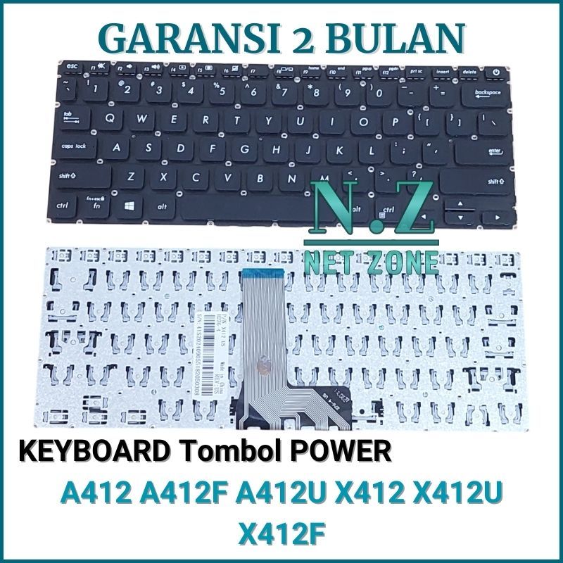 Asus VivoBook A412 X412 A412F A412FA A412FL X412F X412FA -NZONE