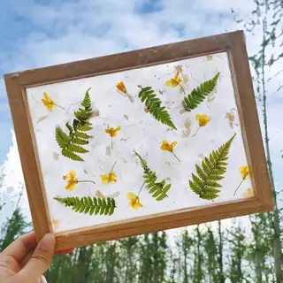 Fireflower กระดาษทํากรอบหน้าจอ DIY ไม้กระดาษทํา Papermaking Mould งานฝีมือ Handcraft กระดาษเครื่องมือรีไซเคิลไม้ Multi-ขนาด Nice