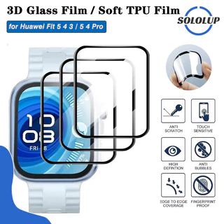 ป้องกัน Gores ฟิล์มแก้วนิรภัย 3D / ฟิล์ม TPU อ่อน for Huawei Watch Fit 4/4 Pro/3 ตัวป้องกันหน้าจอเต็ม for Huawei Fit 4 3