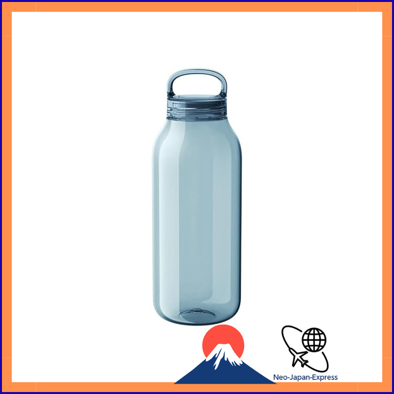 KINTO Water Bottle 500ml Blue Lightweight Dishwasher Safe My Bottle 20134