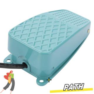 PATH ตัวควบคุมเหยียบดําเนินการเท้า, AC 250V 10A SPDT สวิตช์เท้าเหยียบ, การป้องกันอุตสาหกรรมไม่มี NC Dual Mode อลูมิเนียมอัลลอยด์ Nonslip Pedal Switch เชื่อม