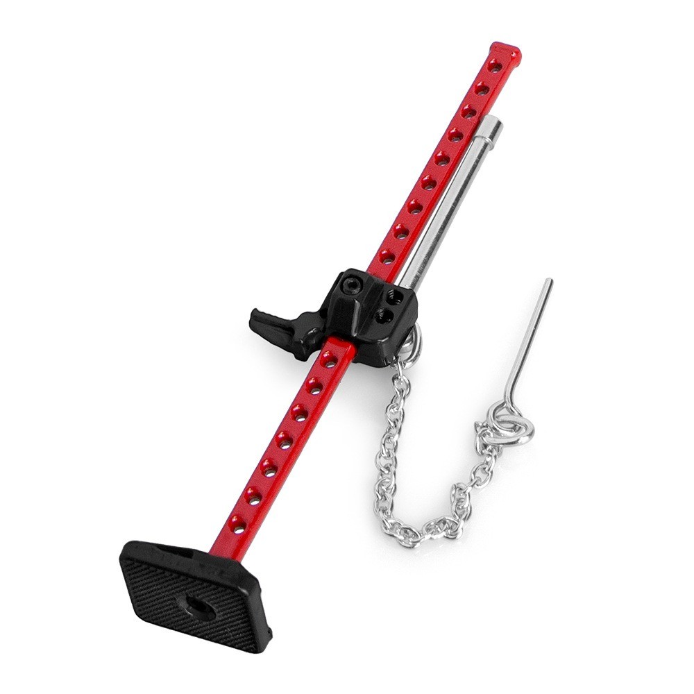 1/18 1/24 Scale จําลองอุปกรณ์เสริมโลหะ Mini Lifting Jack สําหรับ RC Crawler รถ SCX24 AX24 FCX24 FCX2